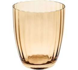 Prismia bicchiere acqua ambra 6 pezzi