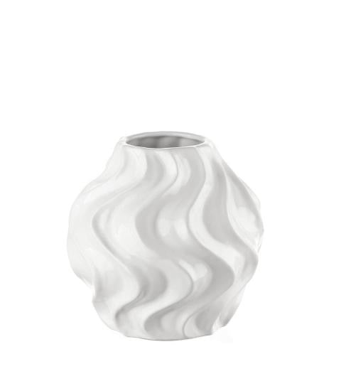 VASO BASSO BIANCO L'OCA NERA 1M297