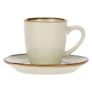 6 TAZZE CAFFE' CONCERTO AVORIO R&T